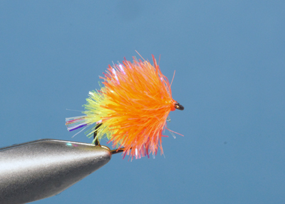 2m 15mm yellow chenille fritz fly tying montage you mosca fly fishing trout 